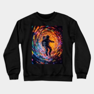 Raimbow hole Crewneck Sweatshirt